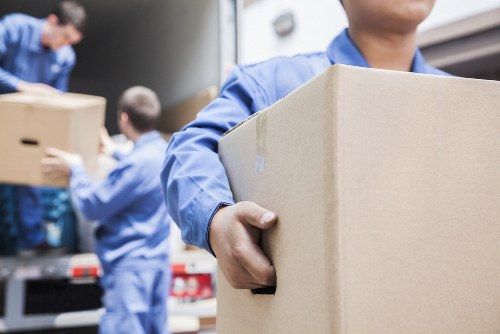 Man with van removal service helping with a local Greenwich move