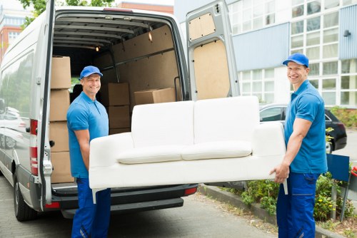 Man with van service assisting a move in Greenwich