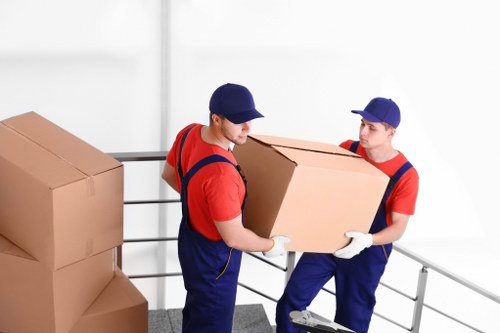 Removal van for house removals in Greenwich