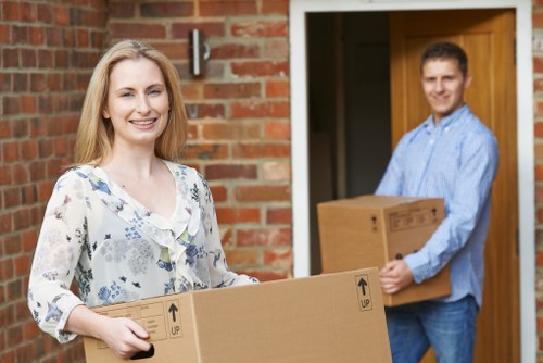 Careful packing and loading services by Greenwich house movers