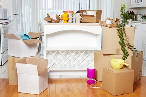 Packing and organizing items for storage in Greenwich