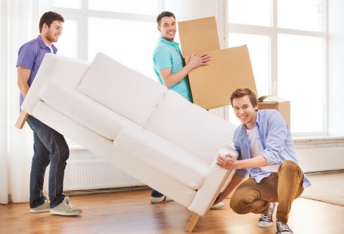 Man with a van service helping with local moves in Greenwich