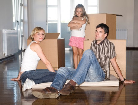 Removal van and moving equipment for Greenwich local moves